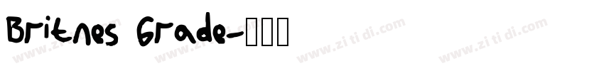 Britnes Grade字体转换